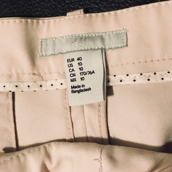 NEW High-waisted Khaki/ Light Beige Pants - Picture 7 of 8